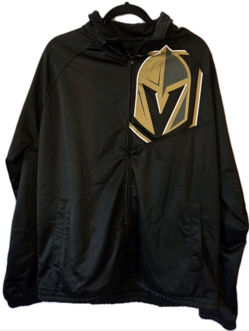 Vegas Golden Knights G-III Sports by Carl Banks Black Full Zip Jacket Size XL - Picture 2 of 9